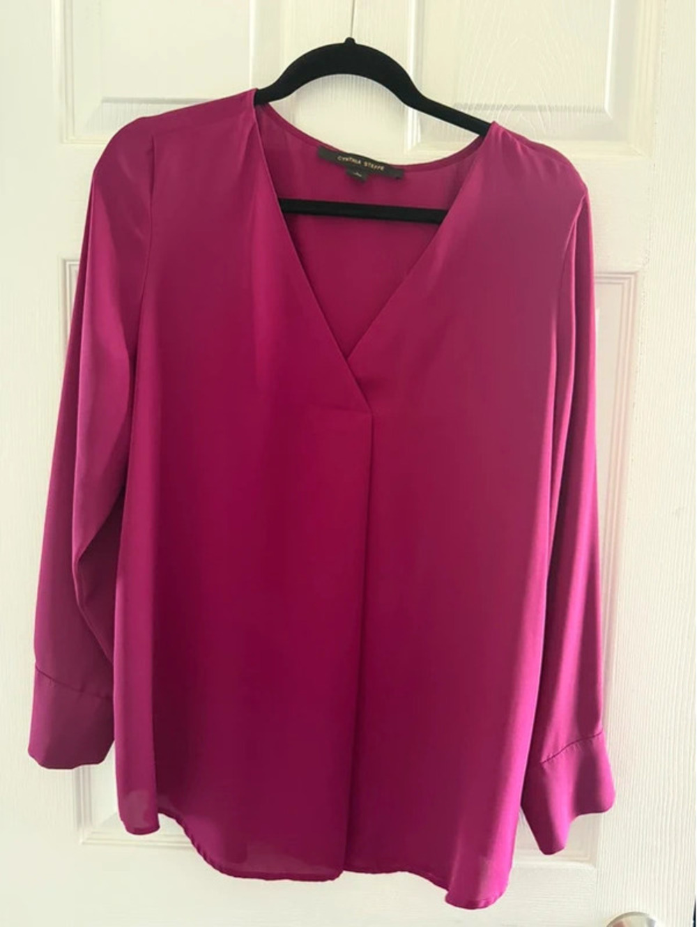 Large Plum Cynthia Steffe blouse